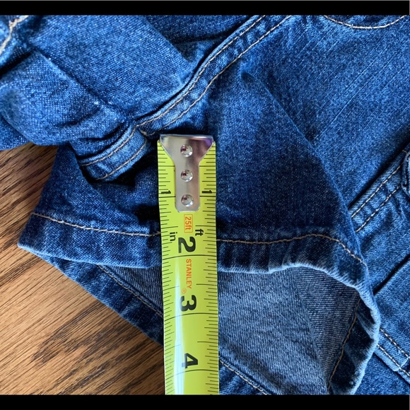 Oxford & Fulham Jean Shorts Denim - Picture 4 of 6